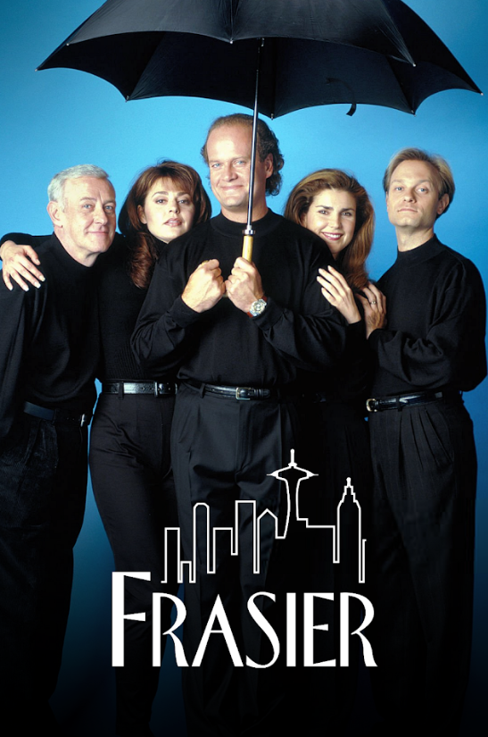 Frasier 1993 Poster 24x36 - Iconic Sitcom, Frasier Crane's Seattle Adventures