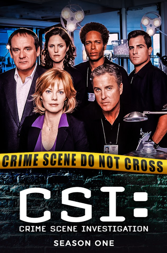 CSI: Crime Scene Investigation 2000 Poster 24x36 - Season 1, Gripping Forensic