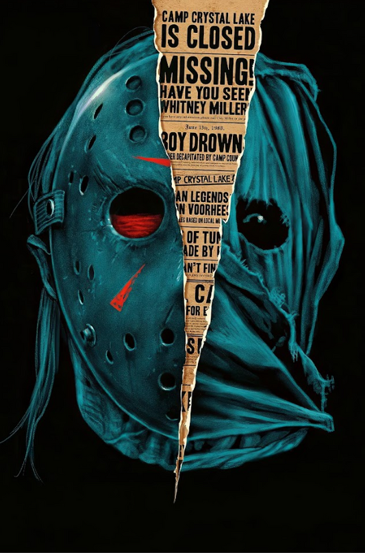 Friday the 13th 2009 Poster 24x36 - Horror Slasher Jason Voorhees Classic Reboot