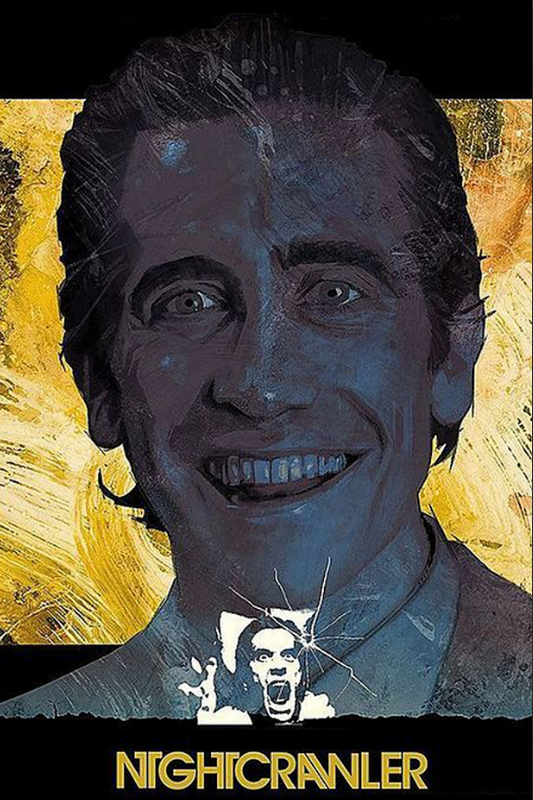 Nightcrawler 2014 Poster 24x36 - Jake Gyllenhaal, Crime Thriller, Media - PosterFire.com