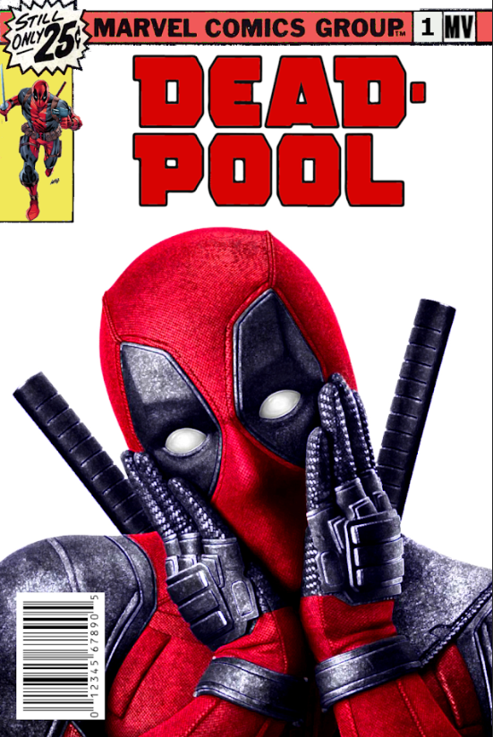 Deadpool 2016 Poster 24x36 - Ryan Reynolds Action Comedy Superhero Classic - PosterFire.com