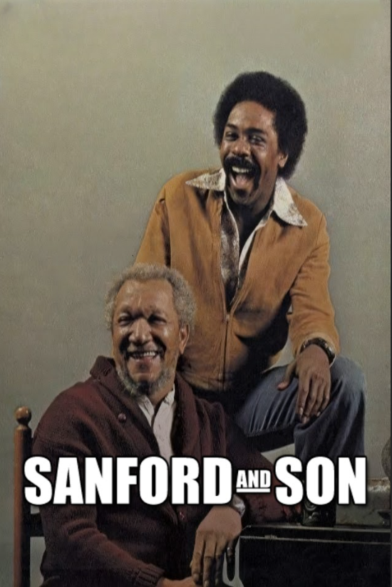 Sanford and Son 1972 Poster 24x36 - Classic TV Comedy - Iconic Red Foxx Show