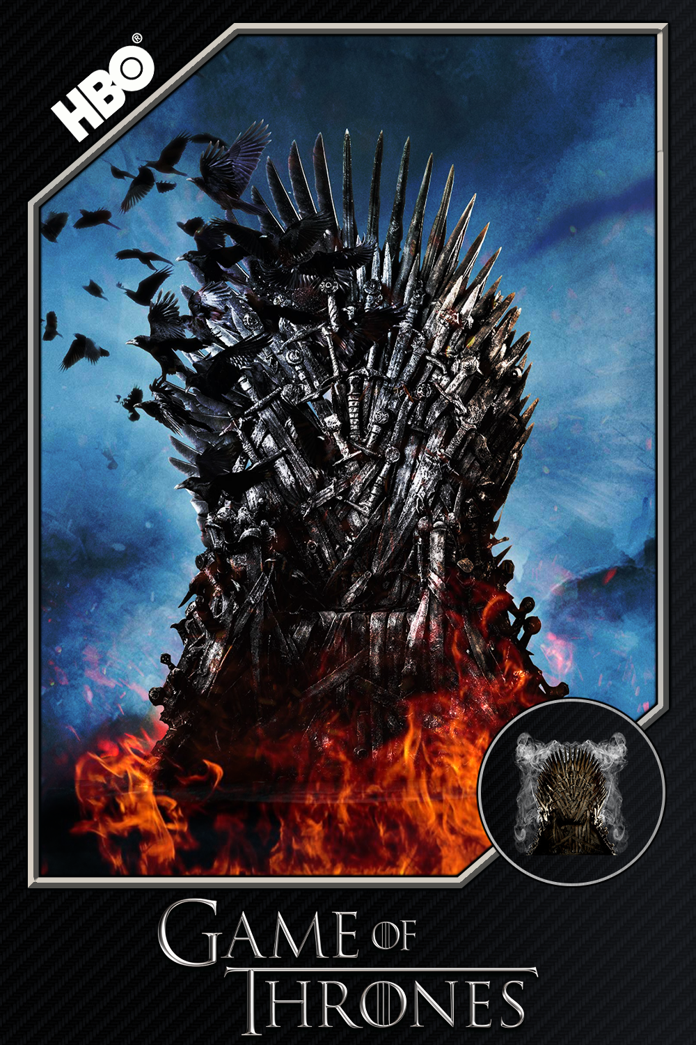 Game of Thrones Iron Throne 2011 Poster 24x36 - Fantasy Drama