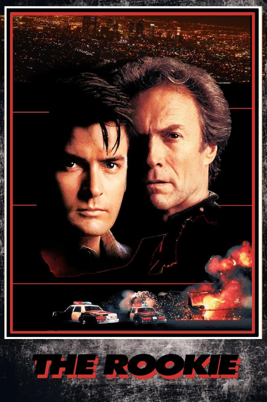 The Rookie 1990 Movie Poster 24x36 - Action Drama Sports Thriller Clint Eastwood - PosterFire.com