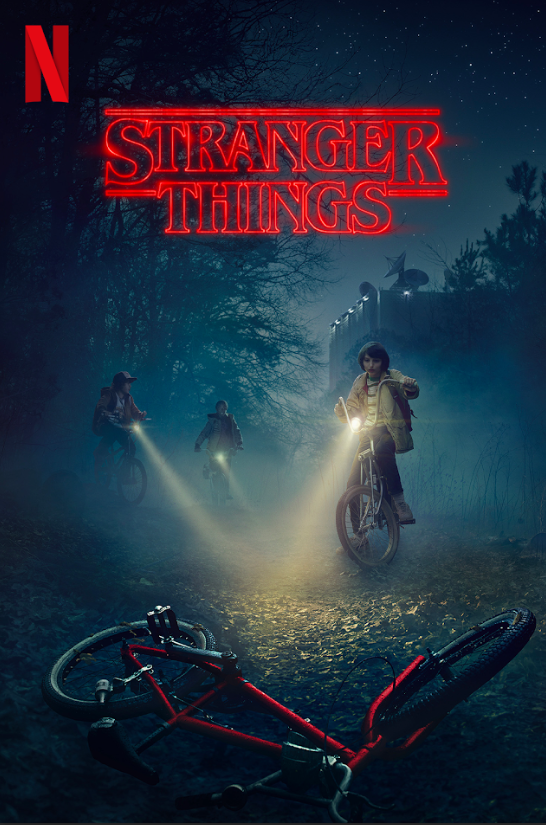 Stranger Things 2016 Poster 24x36 - Netflix Sci-Fi Horror Mystery Retro 80s