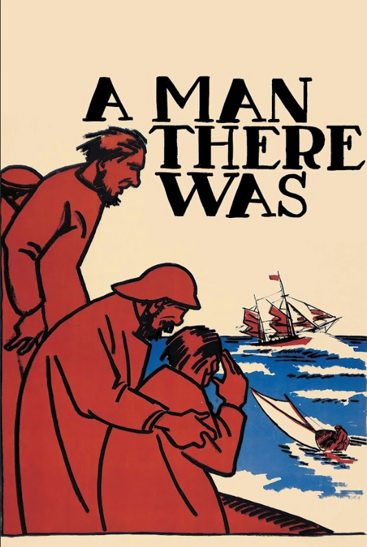 A Man There Was (1917) Movie Poster - 24x36 | Silent Film Classic | Vintage Art