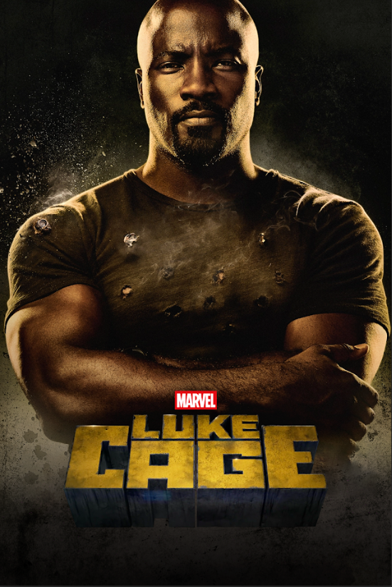 Marvel's Luke Cage (2016) Poster 24x36 Superhero Series, Gritty Urban Drama