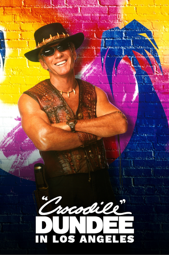 Crocodile Dundee in Los Angeles 2001 Poster 24x36 - Comedy Adventure, Paul Hogan