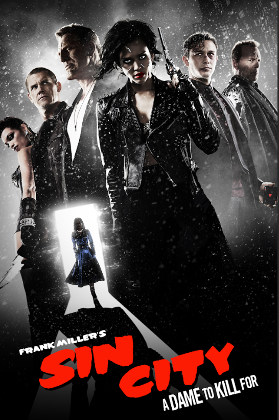 Sin City: A Dame to Kill For (2014) Poster 24x36 Neo-Noir Crime Sequel with Jess - PosterFire.com