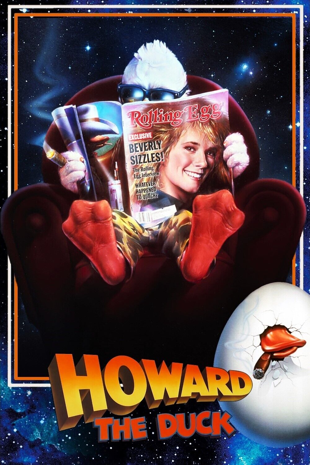 Howard the Duck (1986) Movie Poster 24x36 - Marvel Cult Classic Comedy Art - PosterFire.com