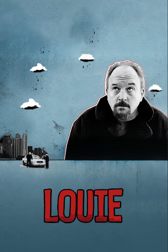 Louie (2010) Poster 24x36 Comedy Series, Louis C.K., Unique Humor