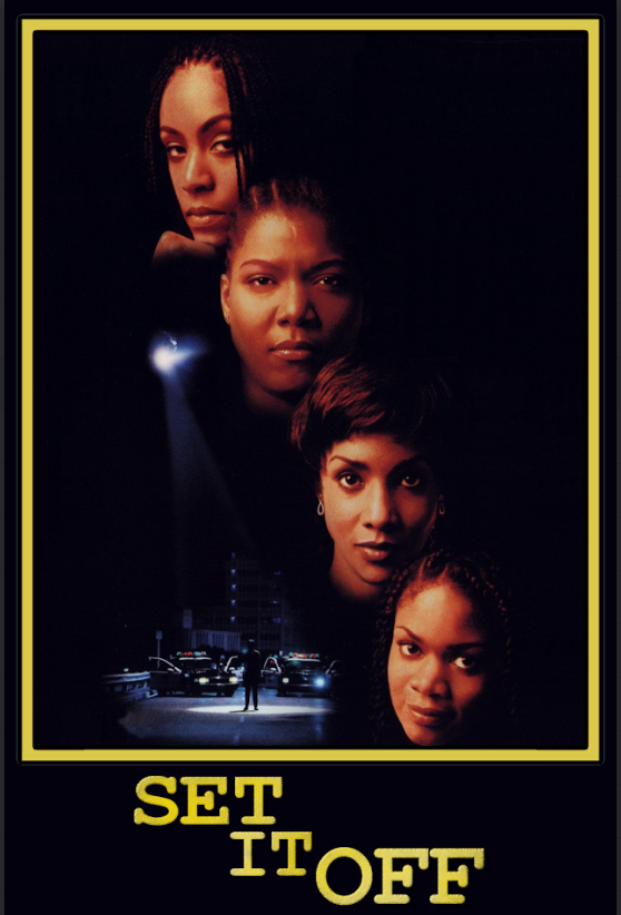 Set It Off 1996 Poster 24x36 - Jada Pinkett & Queen Latifah - Action Drama