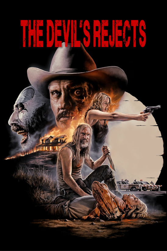 The Devil's Rejects 2005 Poster 24x36 - Horror Thriller Rob Zombie Cult Classic - PosterFire.com