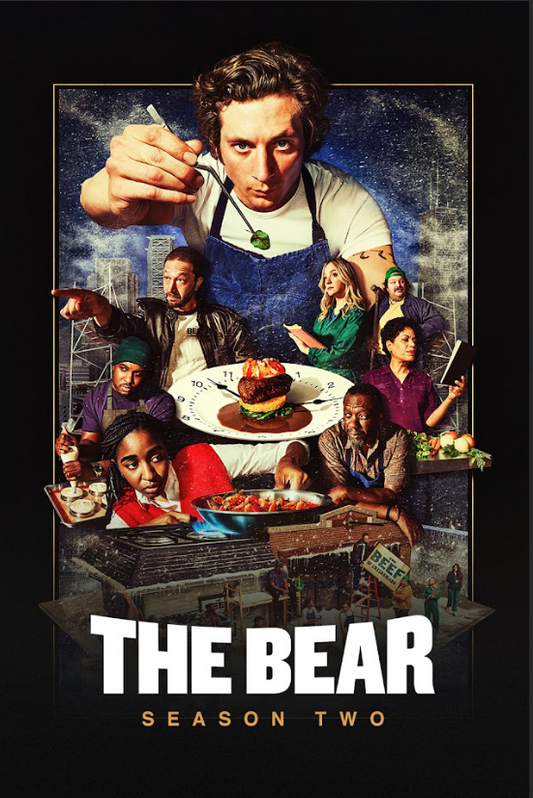 The Bear Season 2 (2022) 24x36 Poster Culinary Drama Comedy Series Art - PosterFire.com