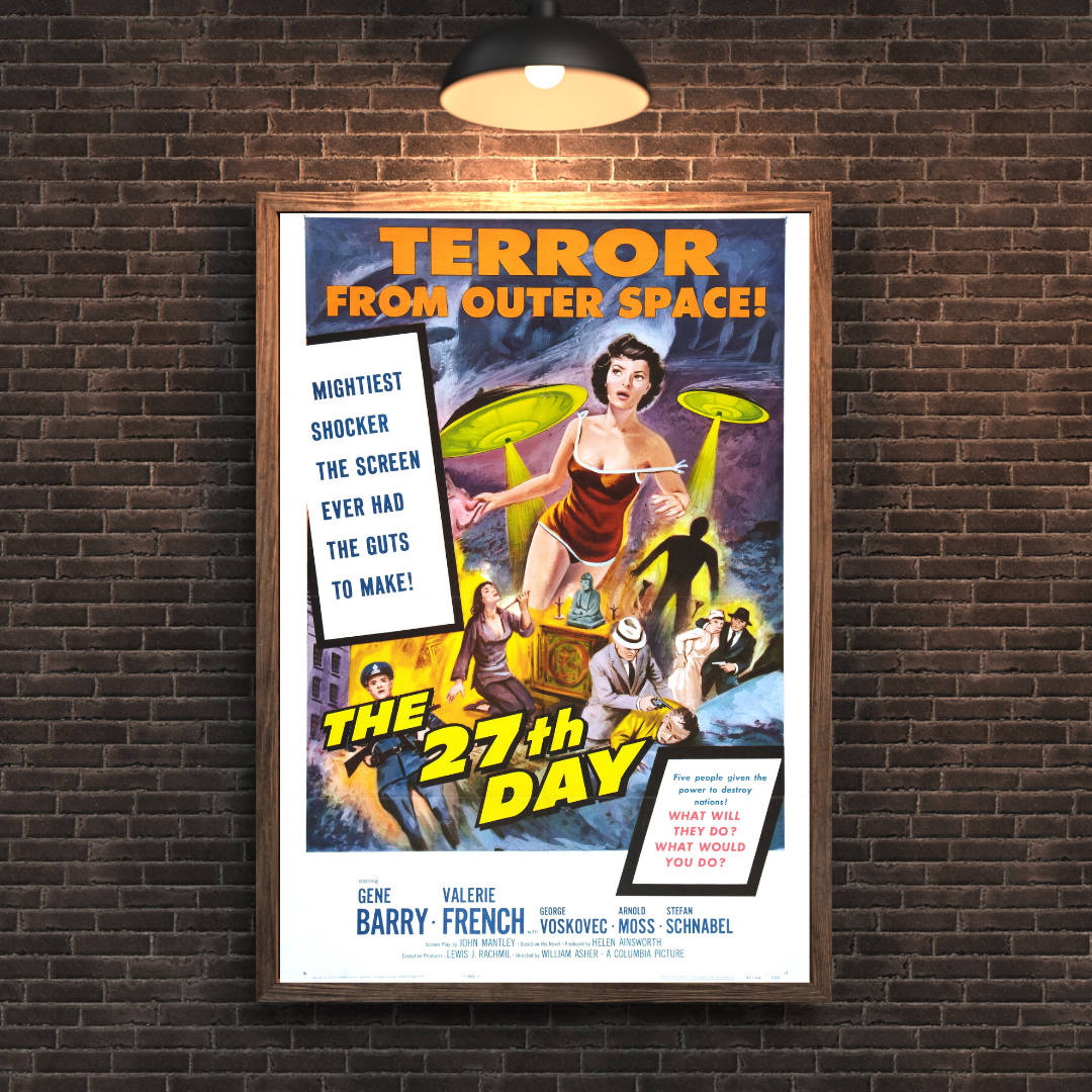 The 27th Day Movie Poster - Rare Sci-Fi Gem Collectible Art Print - PosterFire.com