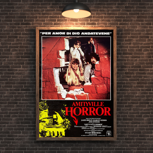 Amityville Horror 1979 03 Movie Poster - Vintage Horror Cult Classic Collectible