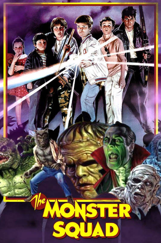 The Monster Squad 1987 Poster 24x36 - Cult Classic Horror Comedy Kids vs Monster - PosterFire.com