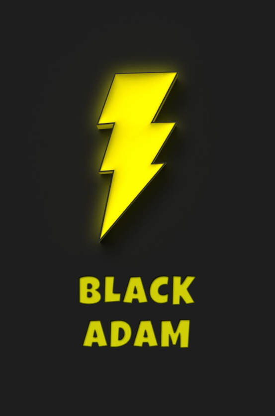 Black Adam 2022 Poster 24x36 - Dwayne Johnson, Superhero Action, Epic Film Art