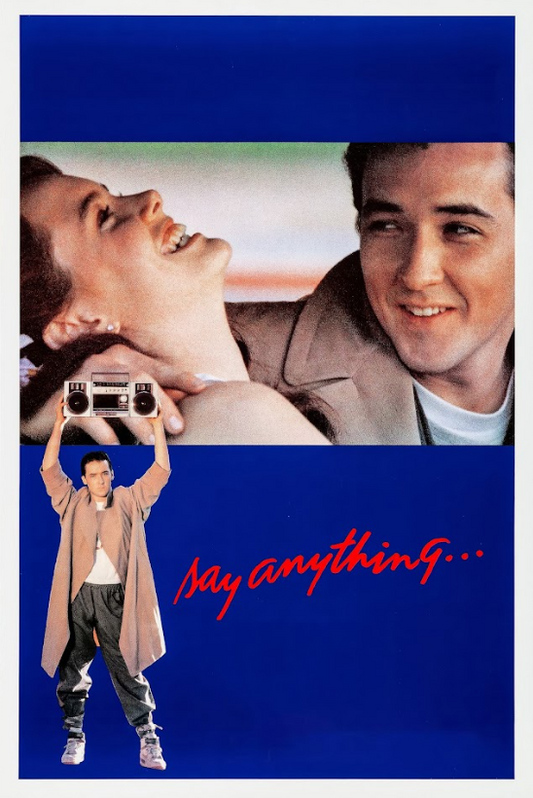 Say Anything... 1989 Movie Poster 24x36 - John Cusack, Romantic Comedy, Iconic