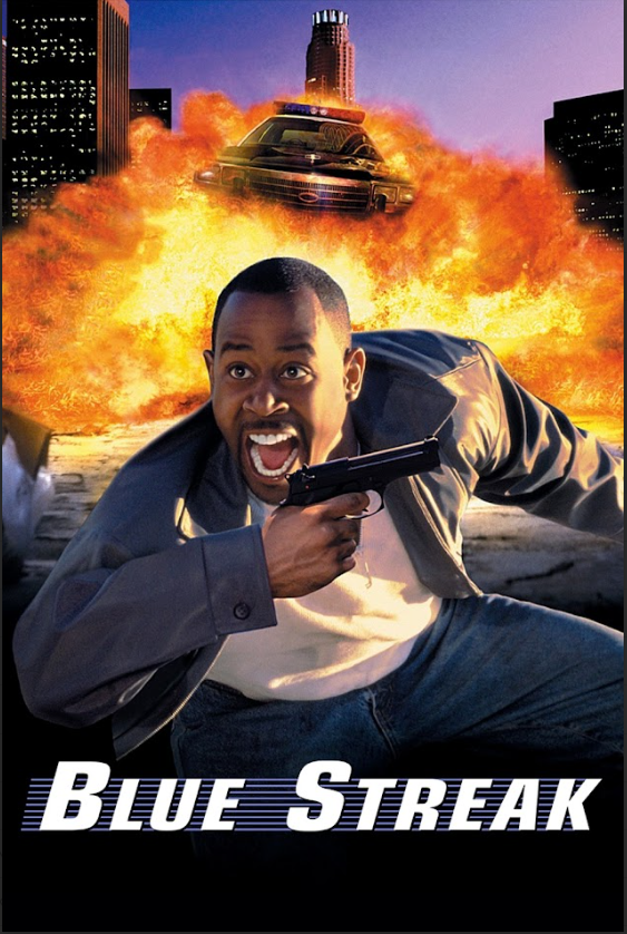 Blue Streak 1999 Poster 24x36 - Martin Lawrence, Comedy Action Classic - PosterFire.com