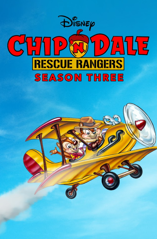 Chip 'n' Dale Rescue Rangers 1989 Season 3 Poster 24x36 - Animated Series Final