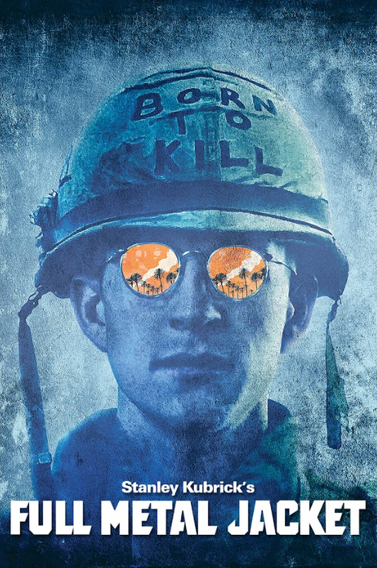 Full Metal Jacket 1987 Poster 24x36 - Kubrick War Film, Vietnam Drama, Classic - PosterFire.com