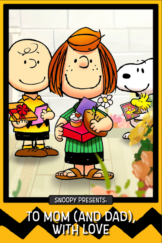 Snoopy Presents: To Mom (and Dad), With Love 2022 Movie Poster 24x36 - Peanuts