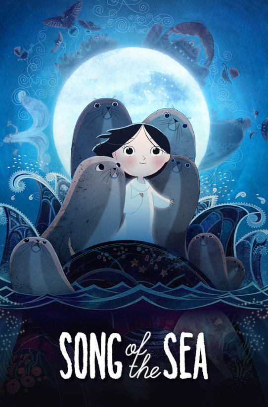 Song of the Sea 2014 Poster 24x36 - Animated Fantasy, Magical Irish Folktale