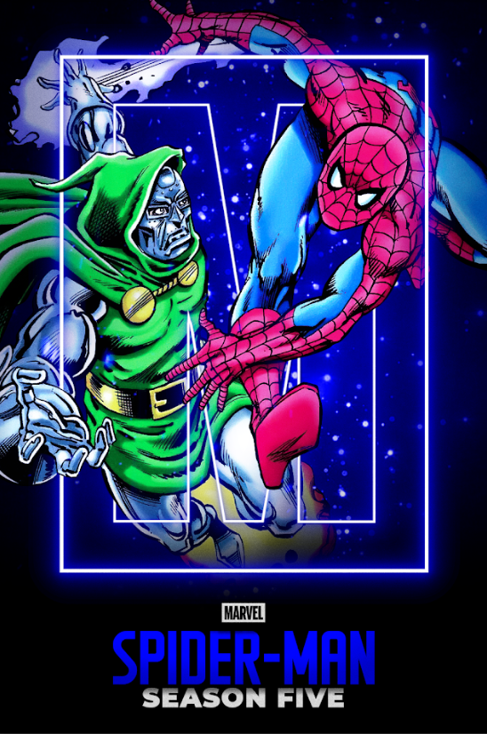 Spider-Man 1994 Season 5 Poster 24x36 - Marvel Animated Series Superhero Action