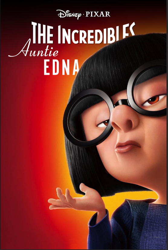 Auntie Edna (2018) Poster - 24x36 | Pixar Animated Short The Incredibles Poster