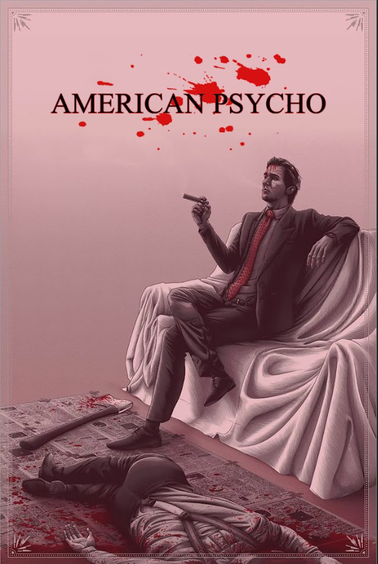 American Psycho (2000) 24x36 Poster - Christian Bale Poster - PosterFire.com