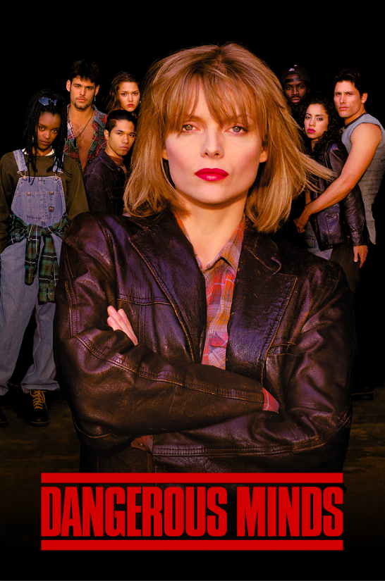 Dangerous Minds (1995) 24x36 Poster Michelle Pfeiffer Drama Education Classic Re - PosterFire.com