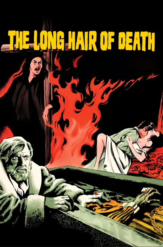 The Long Hair of Death 1964 Poster 24x36 - Classic Gothic Horror Barbara Steele - PosterFire.com