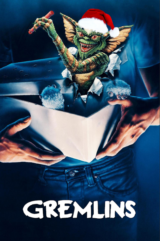 Gremlins 1984 Poster 24x36 - Iconic Holiday Horror, Gizmo & Gremlins Mayhem