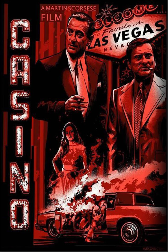 Casino 1995 Movie Poster 24x36 - Robert De Niro, Crime Drama Classic - PosterFire.com