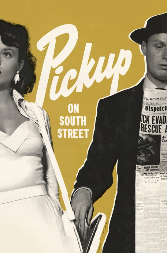 Pickup on South Street 1953 Poster 24x36 - Film Noir Spy Thriller Cold War - PosterFire.com