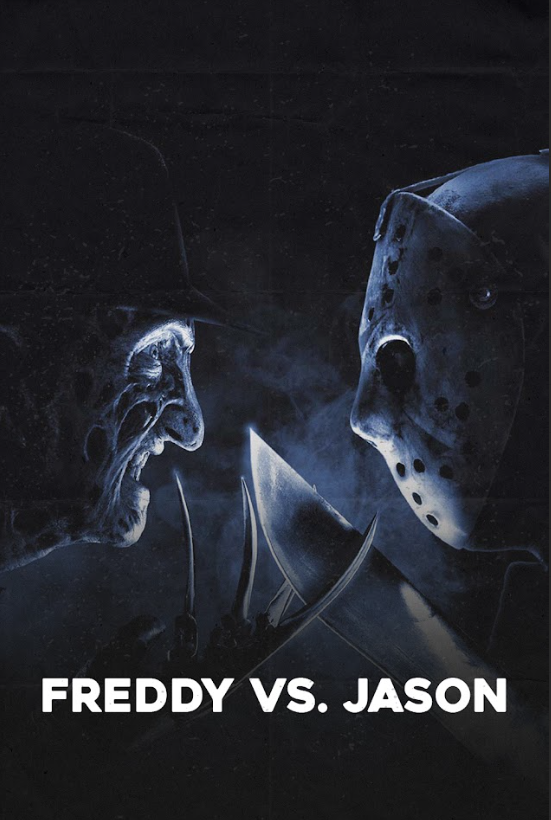 Freddy vs. Jason 2003 Poster 24x36 - Horror Crossover Slasher Epic Showdown