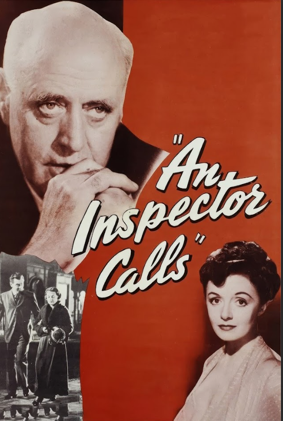 An Inspector Calls (1954) Poster - 24x36 | Classic Mystery Drama | Vintage Film