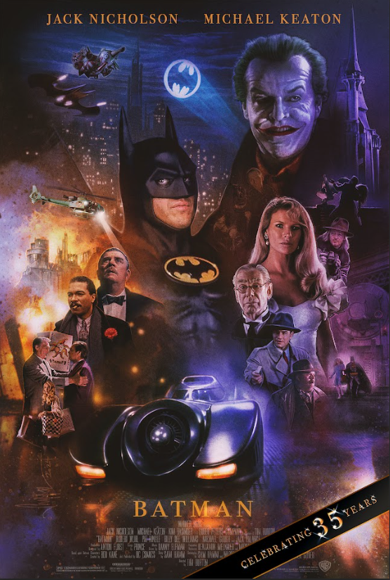 Batman Poster 24x36 - Iconic Gotham Hero, Dark Knight, Justice in the Shadows