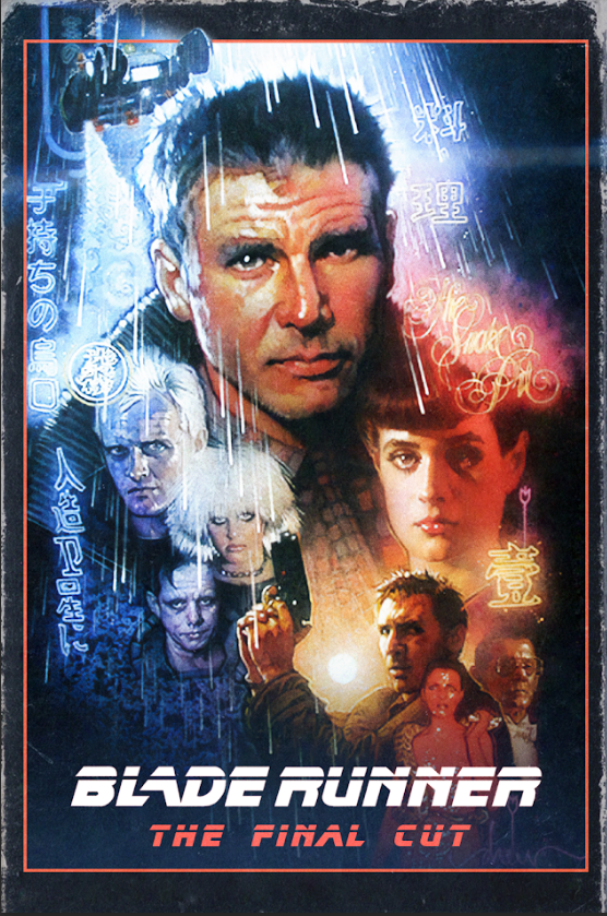 Blade Runner (1982) 24x36 Poster Harrison Ford Sci-Fi Classic Retro Movie - PosterFire.com