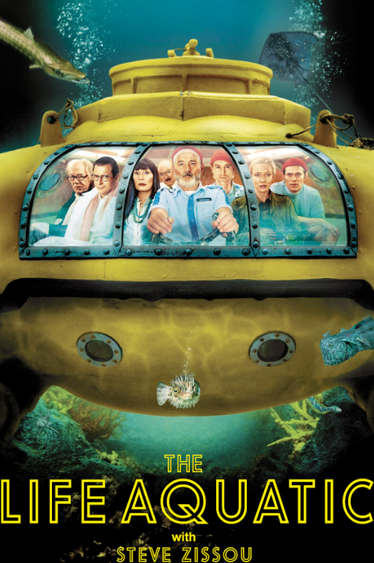 The Life Aquatic with Steve Zissou 2004 Poster 24x36 - Bill Murray Adventure Com - PosterFire.com