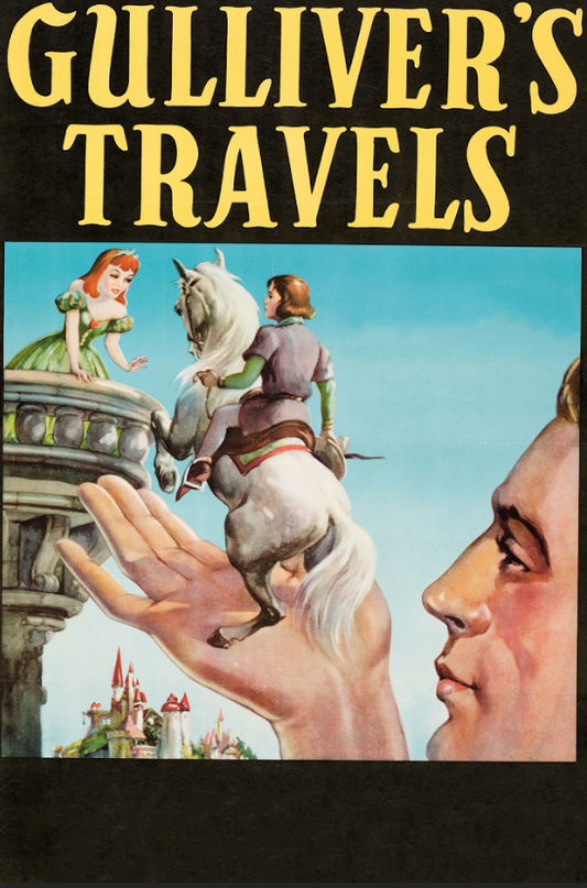 Gulliver's Travels 1939 Poster 24x36 - Animated Fantasy Classic Adventure