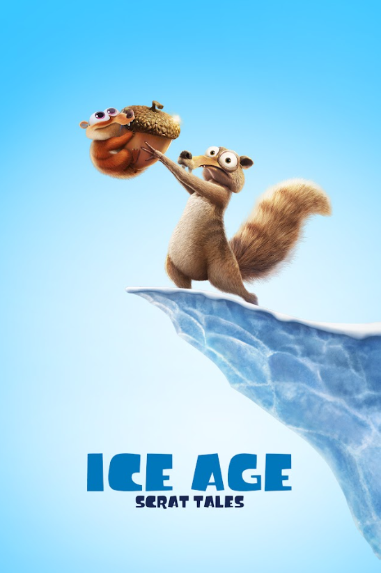 Ice Age Scrat Tales 2022 Movie Poster 24x36 - Animated Series, Family Fun