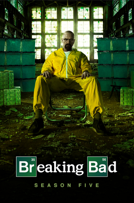 Breaking Bad (2008) - Season 5 Poster 24x36 – Thrilling Final Season - PosterFire.com