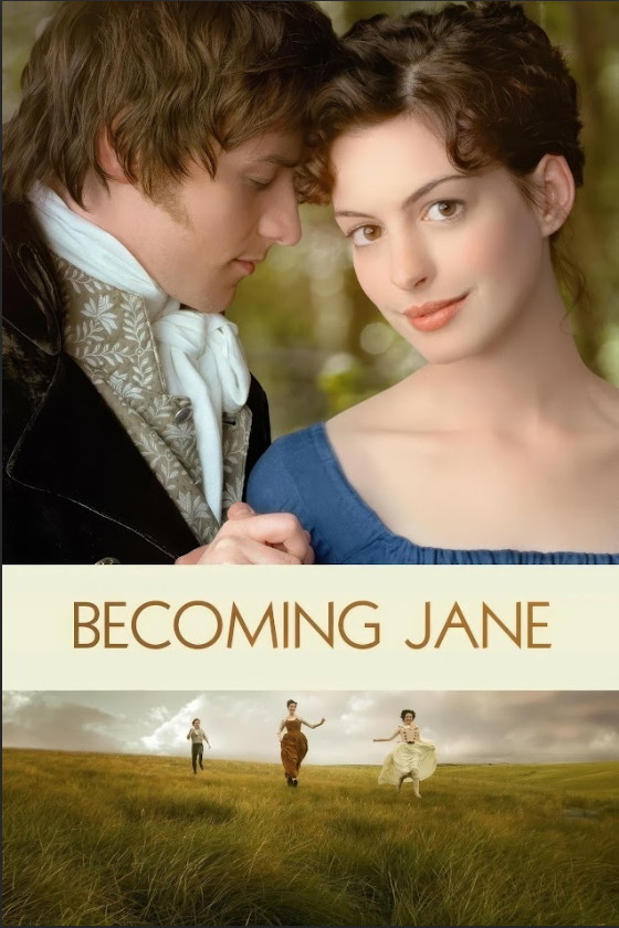 Becoming Jane 2007 Poster 24x36 Anne Hathaway Jane Austen Biography Art - PosterFire.com