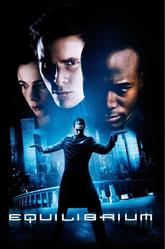 2002 Equilibrium Movie Poster 24x36 Christian Bale Sci-Fi Action Thriller