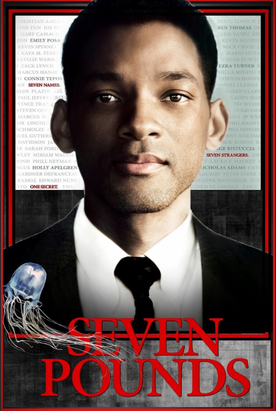 Seven Pounds 2008 Movie Poster 24x36 - Will Smith - Emotional Drama - Redemption