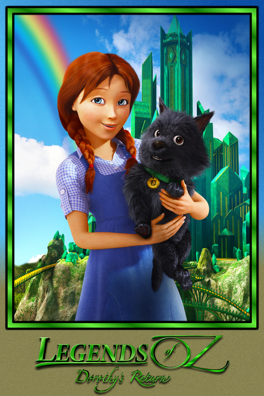 Legends of Oz: Dorothy's Return 2014 24x36 Poster Family Animated Fantasy Film - PosterFire.com