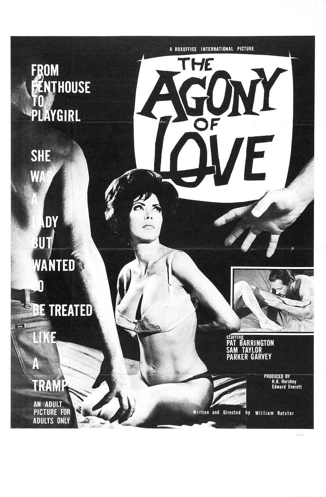 Agony of Love Movie Poster - Vintage Drama Collectible Art Print - PosterFire.com