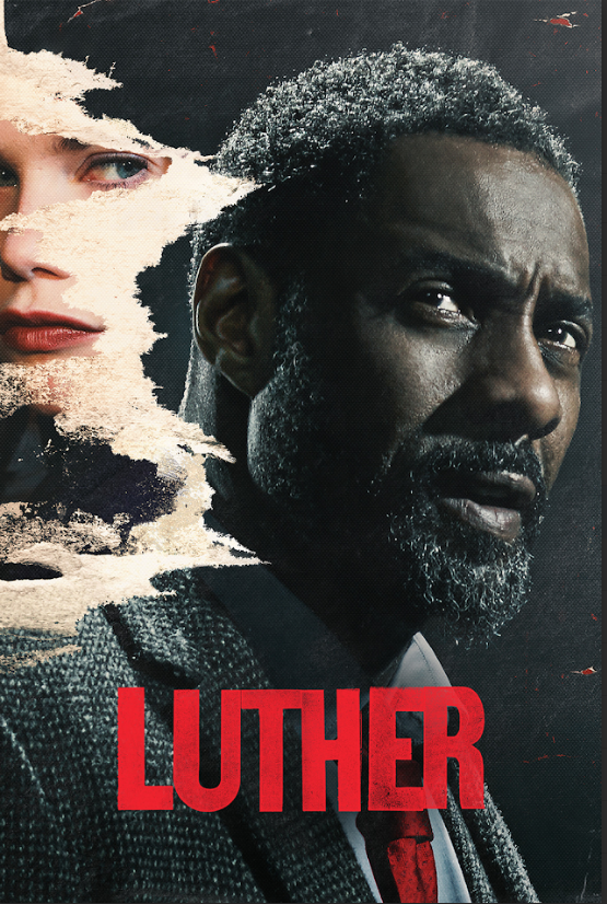 Luther 2010 Poster 24x36 Idris Elba Dark Crime Drama TV Series Intrigue Thriller